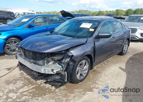 2020 Honda Insight Ex from USA, damaged, VIN 19XZE4F55LE005466